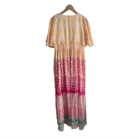 New! House of Harlow 1960 Womens Dress Maxi Elastic Empire Dress - Picture 4 of 7
